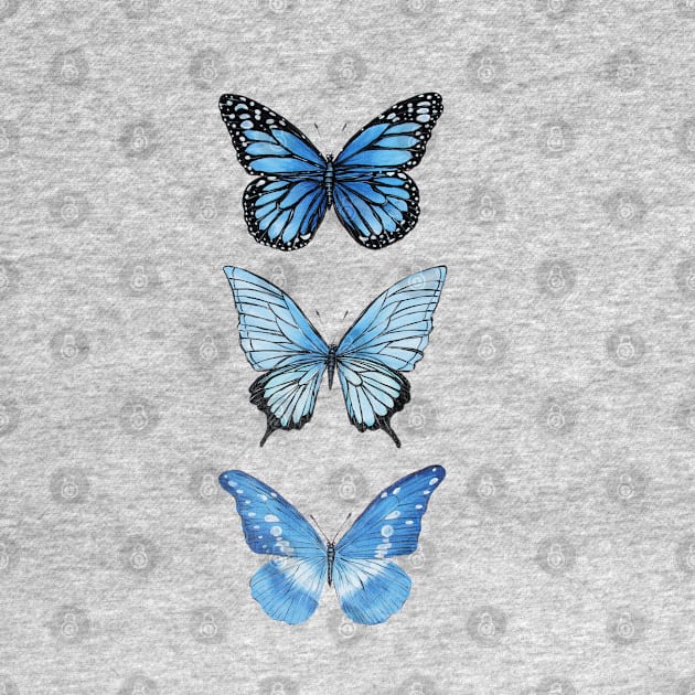 Beautiful Butterflies A by Jean Plout Designs